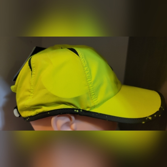 Ultra Rare NWT Nike Feather Light NikeFit Hat Cap Tennis 611810-303 Yellow - Picture 5 of 8